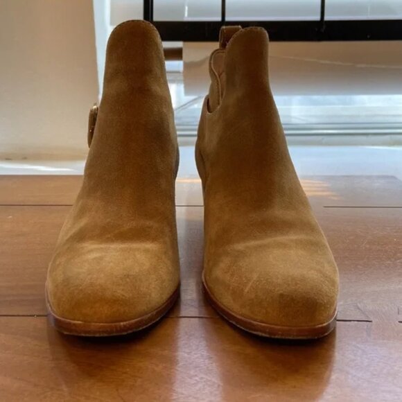 Marc Jacobs Ginger Interlock Suede Booties Short Boots - Picture 4 of 9